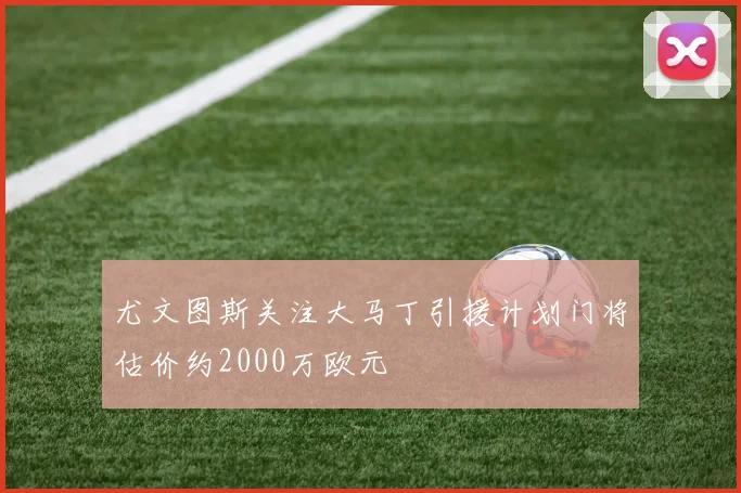 尤文图斯关注大马丁引援计划门将估价约2000万欧元
